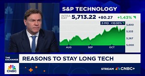 I would stay long tech through areas like cybersecurity software: CIO Group's Wieting