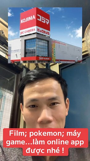 #kojima bic camera nhé cả nhà ! #levanhienofficial #kiemtienonhat #pokemon #film #happyshare | Lê Văn Hiển Officical