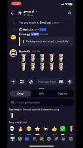 How to add emojis in #discord rd