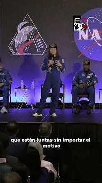 👩🏼‍🚀 Christina Koch, de la misión de Artemisa II, habla de lo que significa ser una tripulación
