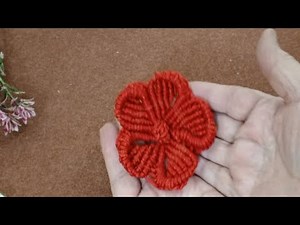 Macrame Flower Making Tutorial | Easy Step-by-Step Guide