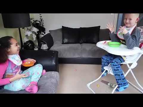 Bad Baby VS Crybaby Real Food Fight Messy Babies Mommy Freaks Out In Supermarket (reuploaded)