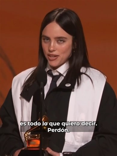 "Nadie es ilegal en tierra robada", dice Billie Eilish tras ganar el G...