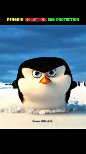 penguin Hero Mode 🦸‍♂️ Egg Protection Mission! #shorts #penguin #animationshorts