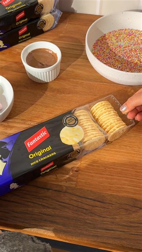 Did you know our Original Rice Crackers make perfect s’mores? Just add marshmallow, melted chocolate, and sprinkles for a toasty, delicious winter treat! ✨ | Fantastic Snacks | Facebook