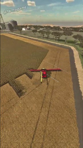 Satisfying Farming Simulator videos #farmingsimulator22 #FS22 #Shorts #Agriculture #countrylife