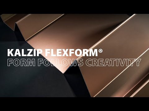 Kalzip FlexForm® – The new freedom of the folded façade