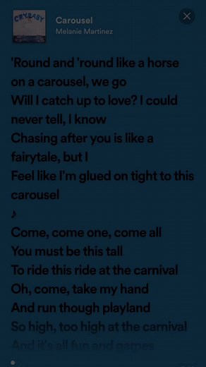 Melanie Martinez Carousel Song - Lyrics, Instrumental, and More