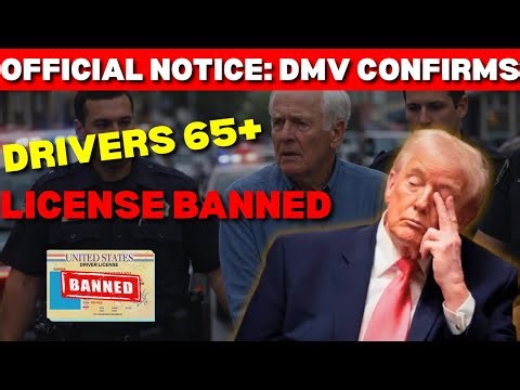 Official Notice: DMV Confirms 3 New Driving Rules for Drivers 65+ Across the U.S.