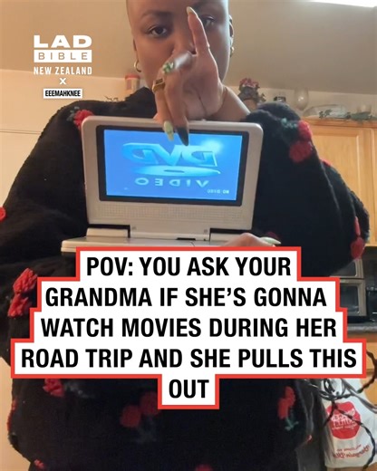 612K views · 27K reactions | POV: Your grandma sets up her old school DVD player in the car   | LADbible New Zealand | Facebook