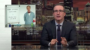 John Oliver explains the Green New Deal, debunks cow-related myths, has Bill Nye curse, set the world on fire