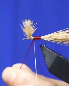 648K views · 2.3K reactions | Red Humpy Fly Materials: Hook: Standard dry fly hook size 8-16 Wings/Hump: Elk hair Tail: Moose body hair Underbody: Semperfli red floss Hackles: Whiting Farms brown & grizzly | The Tao of Flies | Facebook