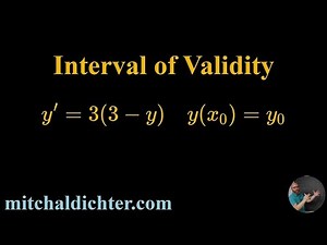 Interval of Validity Example 5