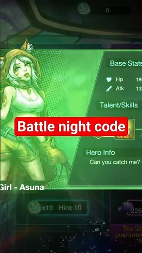 Battle Night: New Working Code 🔥 | June 2025 Gift Code #battle #battlenight #shorts #gameplay