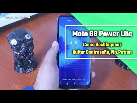 Como desbloquear o quitar Contraseña,Pin,Patron Moto G8 Power Lite
