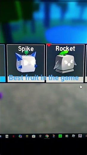 I got the best fruit in blocksfruits