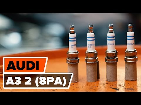 How to change spark plug on AUDI A3 2 (8PA) [TUTORIAL AUTODOC]