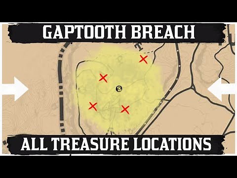 ALL Gaptooth Breach Treasure Map Location