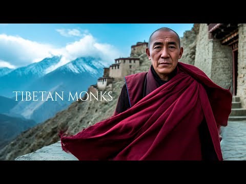 Tibetan Monks – Powerful Mantra Chant in a Sacred Tibetan Monastery for Meditation & Stress Relief