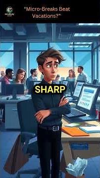 Why Your Brain Loves Micro-Breaks More Than Vacations 🧠⏸️ #DailyHabits #LifeHacks #StudyHacks