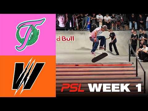 Tropics vs Wolverines FULL MATCH | Week 1 PSL Skateboarding Showdown