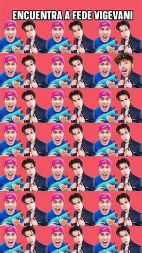 Guess the Hidden YouTuber with a Close Friend | Alejo Igoa, Fede Vigevani, Ruben Tuesta #shorts