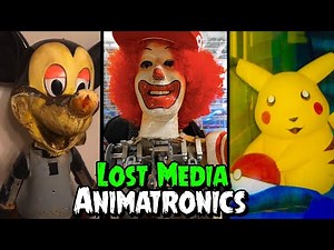 10 LOST Forgotten Animatronics LOST MEDIA