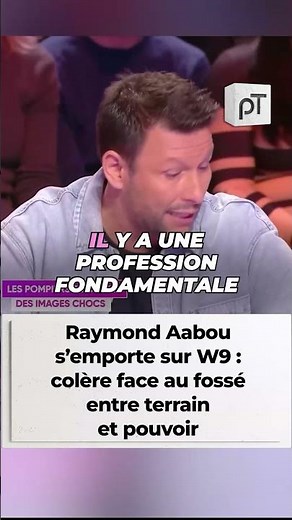 Raymond Aabou s’emporte sur W9 : colère face au fossé entre terrain et pouvoir