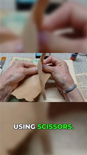 No Scissors Needed! Easy Paper Tearing for Crafters