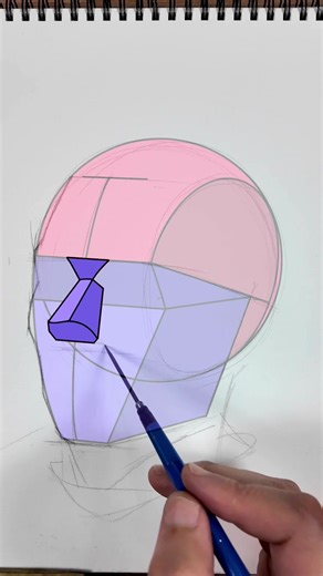 Drawing Eyes on a Loomis Head: Easy Steps