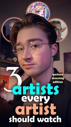 3 creators every artists should watch ✨gesture drawing✨ #gesturedrawing #art #drawingtutorial
