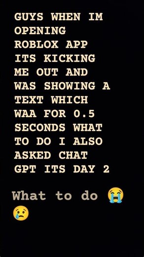 My Roblox is crashing