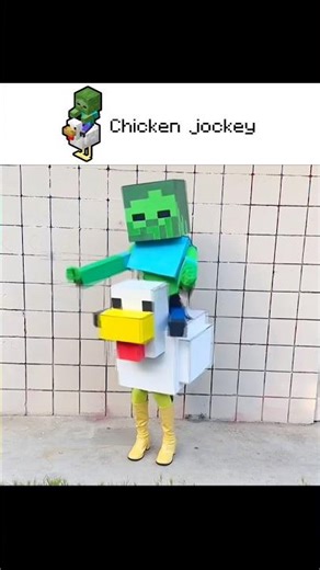 Exotic minecraft cosplay day-2. 🕷️🐥🐷 #minecraft #minecraftshorts