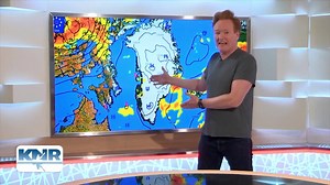 84K views · 1.5K reactions | Conan attempted to give a weather report in Greenlandic - and Greenland’s KNR News actually aired it. #ConanGreenland | Team Coco | Facebook