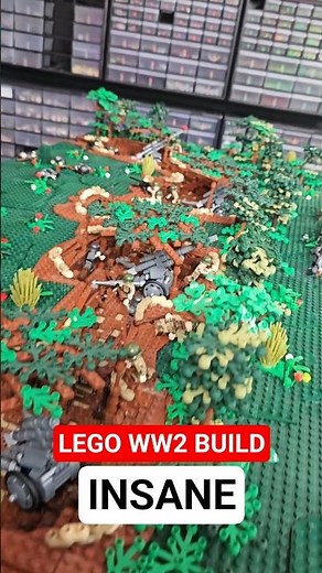 I Built The BIGGEST Lego WW2 Battle of Brecourt Manor Moc EVER!