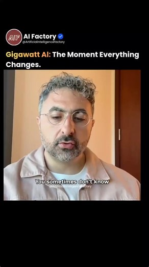 Artificial Intelligence Factory on Instagram: "Microsoft’s AI chief, Mustafa Suleyman, says we’re only a few years away from AI models trained on gigawatt-scale compute — systems that can self-improve, set their own goals, manage resources, and even design their own evaluations."