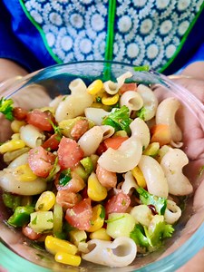 616K views · 7.7K reactions | Chatpati Macaroni Chaat for evening snacks | 5 minute Veg Recipes | Facebook