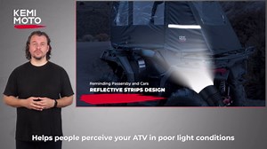 KEMIMOTO ATV Cab Enclosure Cabin Cover Warm ATV Canopy Cover Winter Compatible with Polaris Sportsman Outlander Fourtrax Rancher Snow Plowing Outdoor Black - Walmart.com