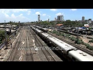 Local trains of Mumbai - lifeline of India's crowded commercial capital