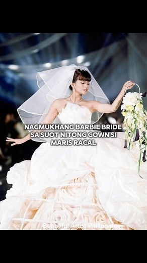 50K views · 2.4K reactions | Nagmukhang Barbie Bride sa suot nitong gown si Maris Racal | Beautiful Artist Philippines | Facebook