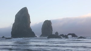 9.5K views · 675 reactions | In these unprecedented times when the best advice is to stay home, we thought you could use a few soothing moments from Cannon Beach. Share this with anyone you think could use some ocean therapy. Stay safe and stay home until we can welcome you back. | Experience Cannon Beach | Facebook