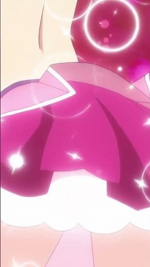 ツインエンジェルBREAK エンジェルローズ変身シーン／Twin Angel Break transformation sequence of Angel rose