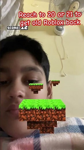 8 to 20 or 21 to get old Roblox back ￼