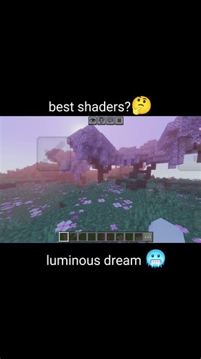 best shaders 🥶🤔#shader #minecraft