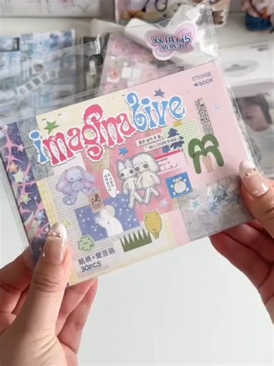 Adorable Sticker Notebook for Creative Collection