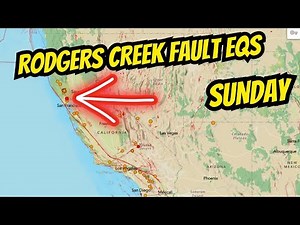 Earthquake activity on the Rodgers Creek Fault today. Kamchatka EQ uptick. Sunday update.