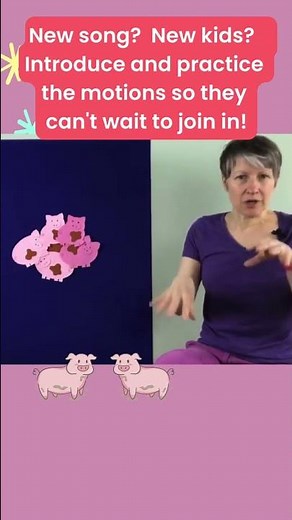 Circle Time Tip: Practice the movements with the kids