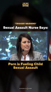 At our recent symposium for members of Congress in Washington DC, sexual assault nurse examiner Heidi Olsen shared jaw-dropping insight on what underage exposure to porn is doing to kids. Cases of child-on-child sexual assault are rising because children are being fed violent sexual content as their sex education. Congress must enact long-overdue legislation to protect children from the life-altering consequences of early exposure to porn. Sign the petition requiring age verification on all site