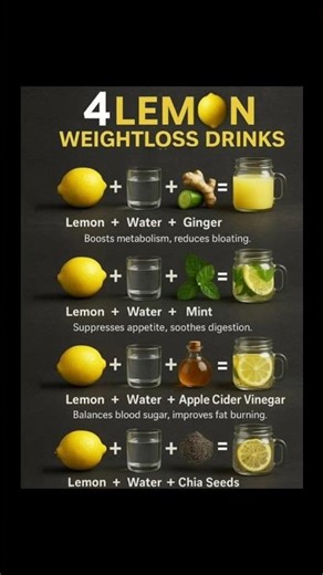 4 Lemon Drinks That Melt Belly Fat Fast
