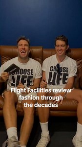 fresh off their decades tour, Flight Facilities review the best (and worst) of the past decades' fashion trends | TikTok | Facebook